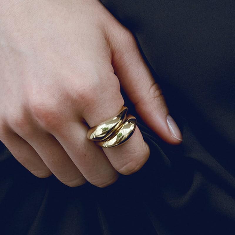 cellmute PETAL ROUND RING(3COLOR)