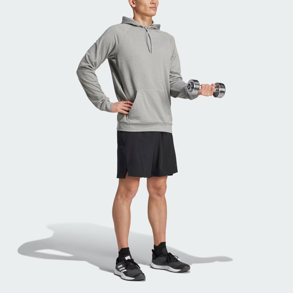 Adidas Логотип Тренировочное худи Мужские худи Серый IW8390