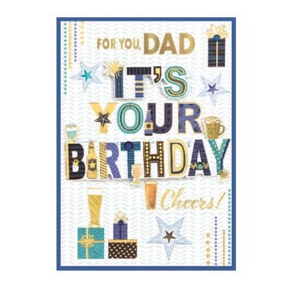 Simon Elvin Isabel Garden Dad Greetings Card (Pack of 6)