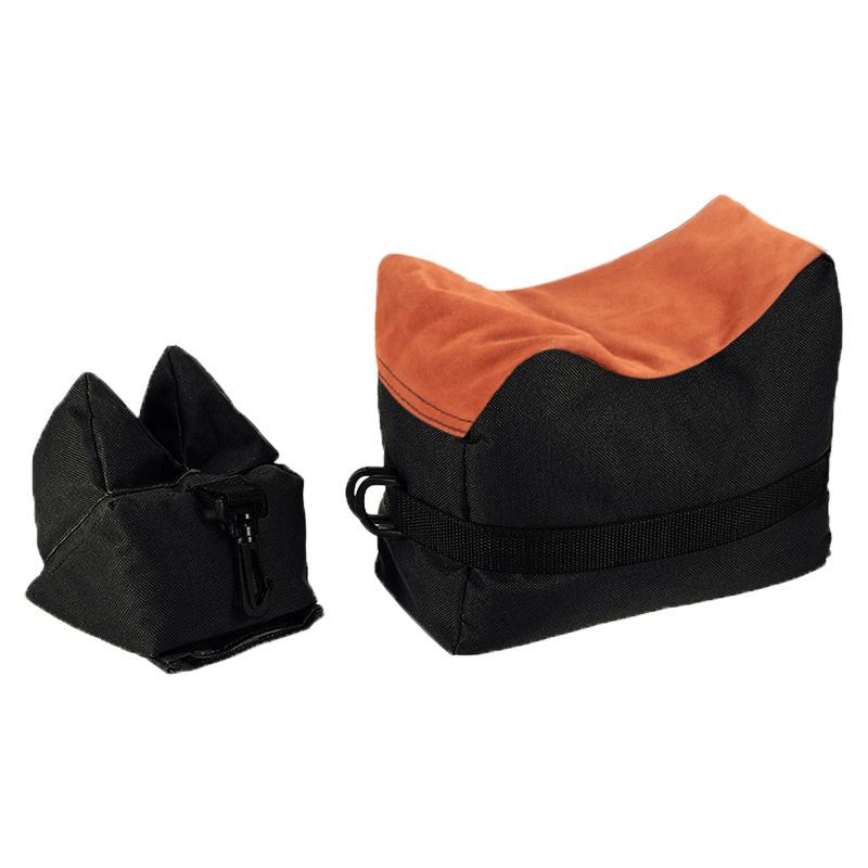 Tactical Shooting Sandbag Support - Soft Egg Gun Rest & Clip Bracket for Hunting and Outdoor Use