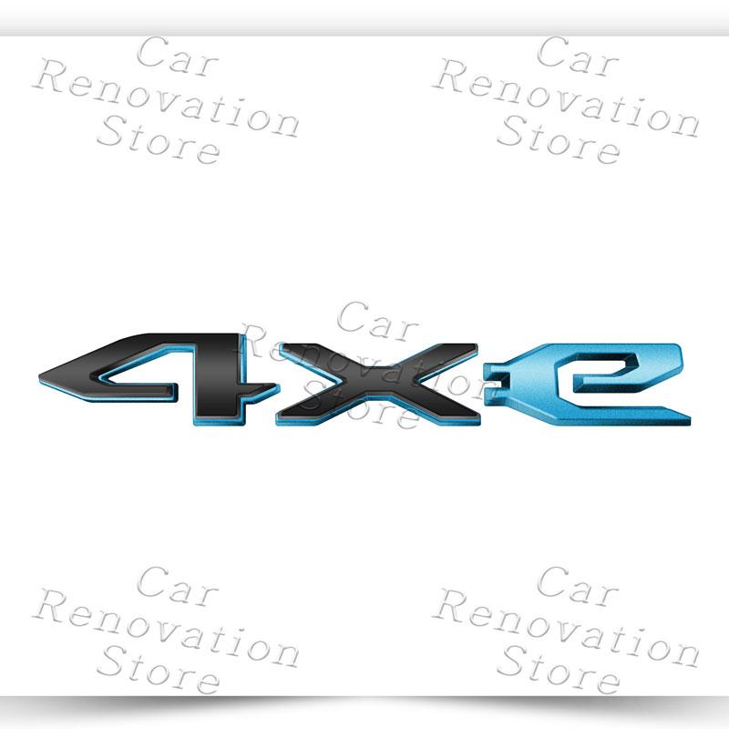 3D ABS Plastic Car Styling Tailgate Emblem Rear Boot Trunk Badge Sticker For Jeep 4xe Logo Grand Cherokee Wrangler Compass Decor po1