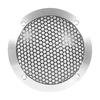 Alliteqwe Aluminum Car Tweeter Speaker Grille Cover Full Metal Mesh Grille for Acoustic Performance 3" Silver