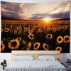 Beautiful Sunflower Field Tapestry Office Living Room Tapestry Home Wall Decoration Tapestry
