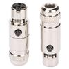 10PCS Protective Shielding 4 Pin Mini XLR Female Connectors  for Monitor Speaker
