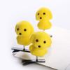 PL Yellow Chicks Easter Mini Chicks Hairpin DIY Material Hair Clip Easter Decoration