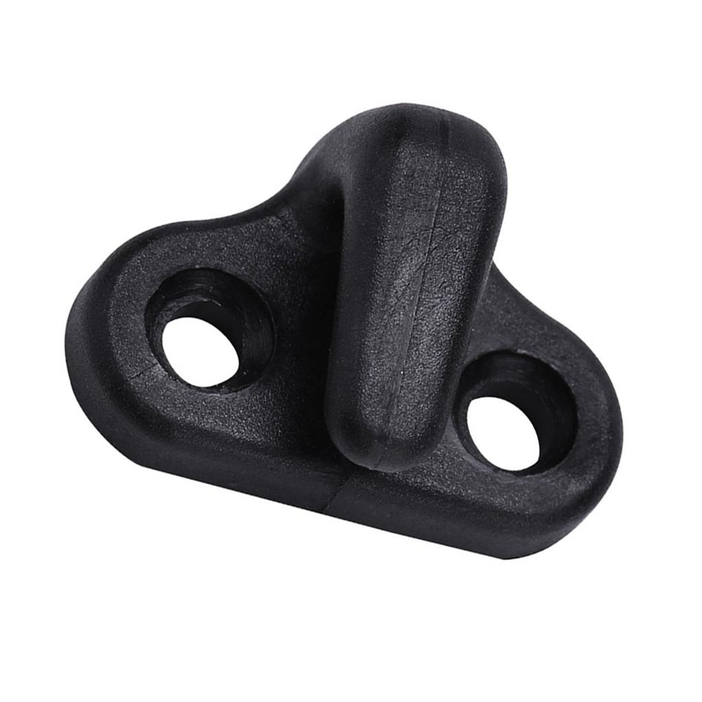 Нейлоновые крючки для крепления каяка J-образной формы, сменные, черные, с винтами с плоской головкой