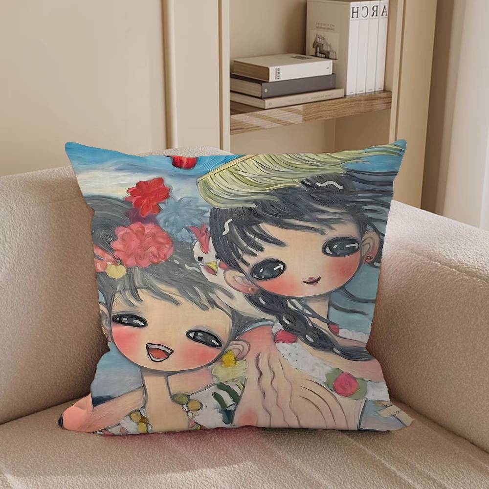 A-yaS Anime TakanoS Pillowcase Toon Gift Cushion Cover Bedroom Home Sofa Chair Seat Decor Pillow Case