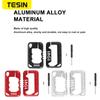 Брелок TESIN для Gladiator JT, чехол для ключей от машины, чехол для Jeep Wrangler JL 2018-2022, экстерьер автомобиля из алюминиевого сплава