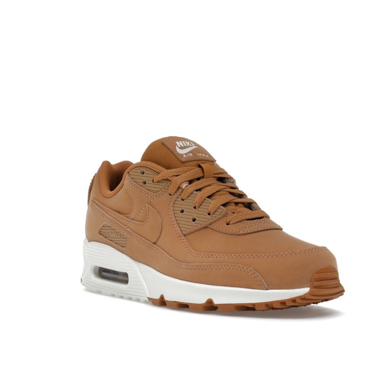 Nike Air Max 90 Premium Flax Men Sneakers Tan Sail HJ3153-200