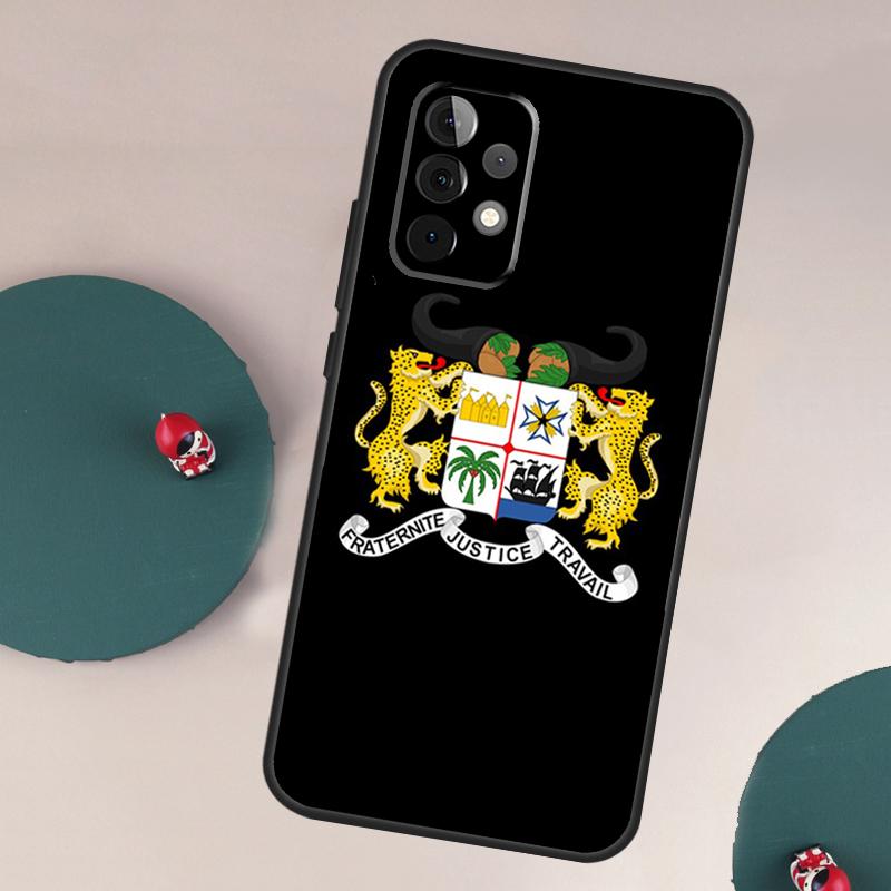 Benin Flag Case For Samsung Galaxy A13 A23 A33 A53 A73 A12 A22 A32 A52 A52S A04S A50 A51 A71 Coque