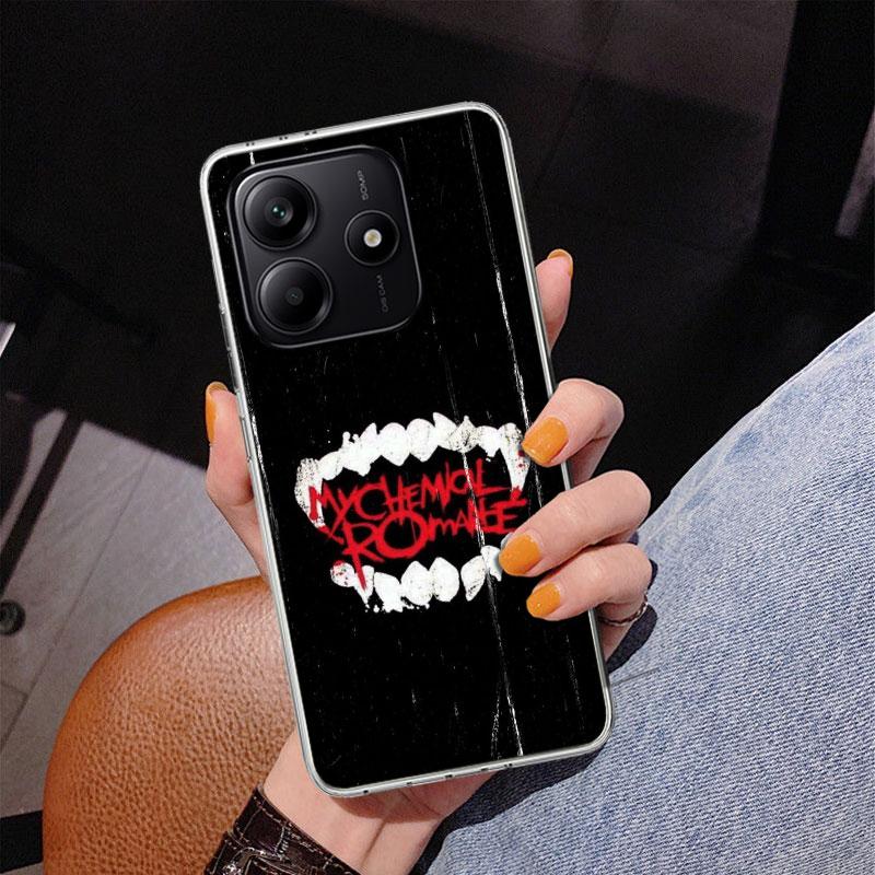 Чехол для телефона My Chemical Romance MCR для Xiaomi Redmi Note 15 14 13 12S 12 11 Pro Plus 14S 11S 11E 10 10S 11T 5G Персонализированная крышка
