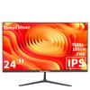 24 Inch Computer Monitor 100Hz FHD IPS Screen 1080P PC Monitor, 5ms(GTG) 99% SRGB Low Blue Light Anti-glare