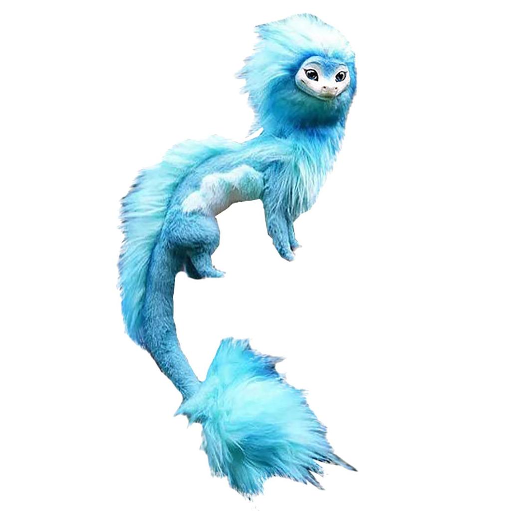 60cm Dragon Plush Doll Blue Dragon Kids Toy Doll For Children's Birthday Gifts Halloween Dolls