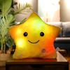 Soft LED Star Doll Toy Star Soft Star Pillow Electronic Star Plush Toy  For Valentine's Day Gifts