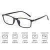 Очки Anti Light Ray Blue Fashion Anti Blue Защита от усталости Очки Eye Square Radiation Компьютерные игры Очки