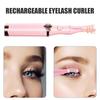 Электрические щипцы для завивки ресниц с подогревом, 3 температурных режима, USB-зарядка, быстрый нагрев, портативные мини-щипцы для завивки ресниц для женщин
