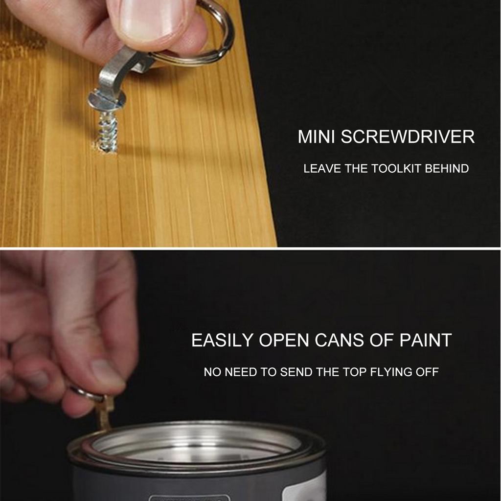 Stainless Beer Bottle Opener Keychain Mini Bottle Openers Funny Pocket Keyring Pocket Beer Bottle Opener Cute Pendants