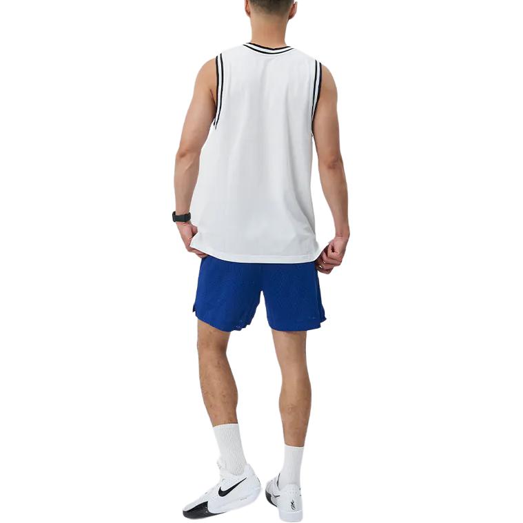 Nike Шорты баскетбольные мужские с сетчатым принтом NBA Golden State Warriors, светло-голубые, белые FB3728-495