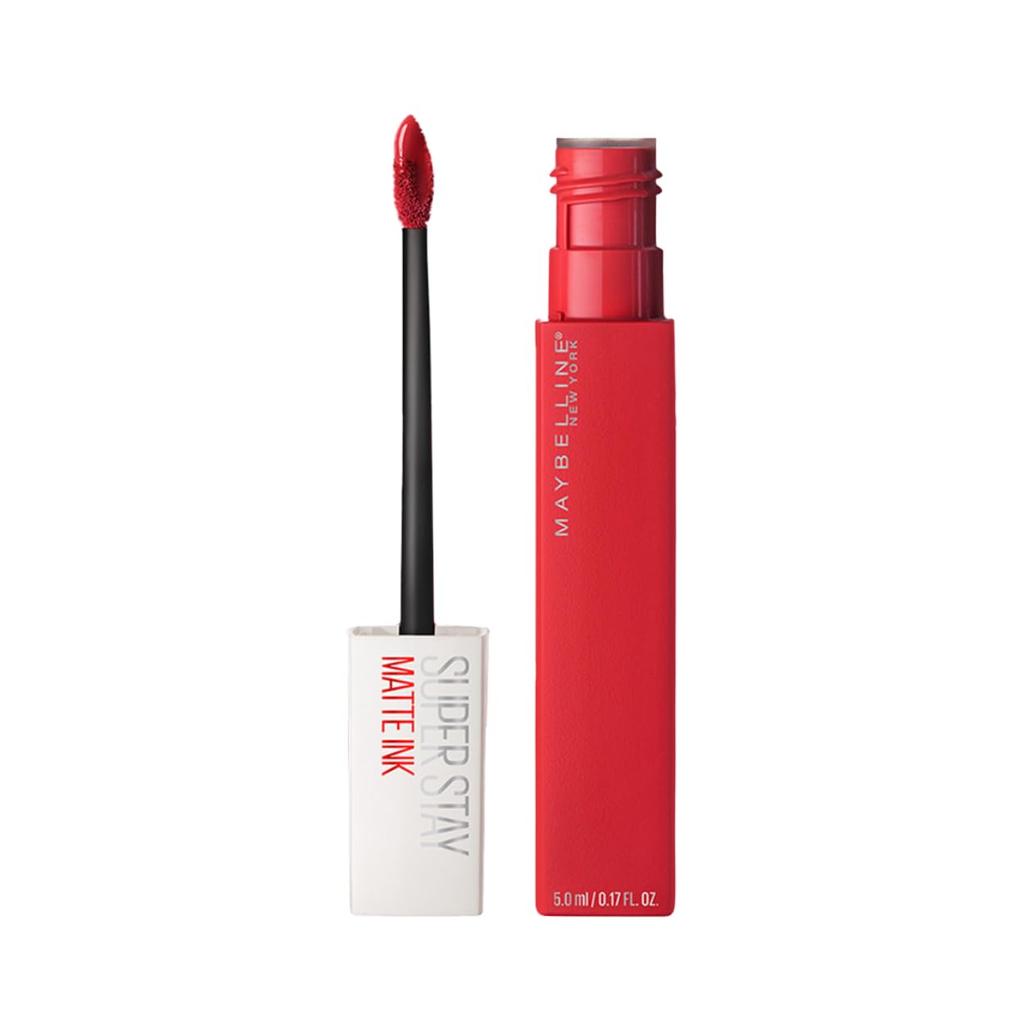 Maybelline New York Superstay Matte Ink Liquid Lipstick 118 Dancer 5ml Long Lasting Lip Color Non Transferable 16 Hour Wear Velvety Matte Finish
