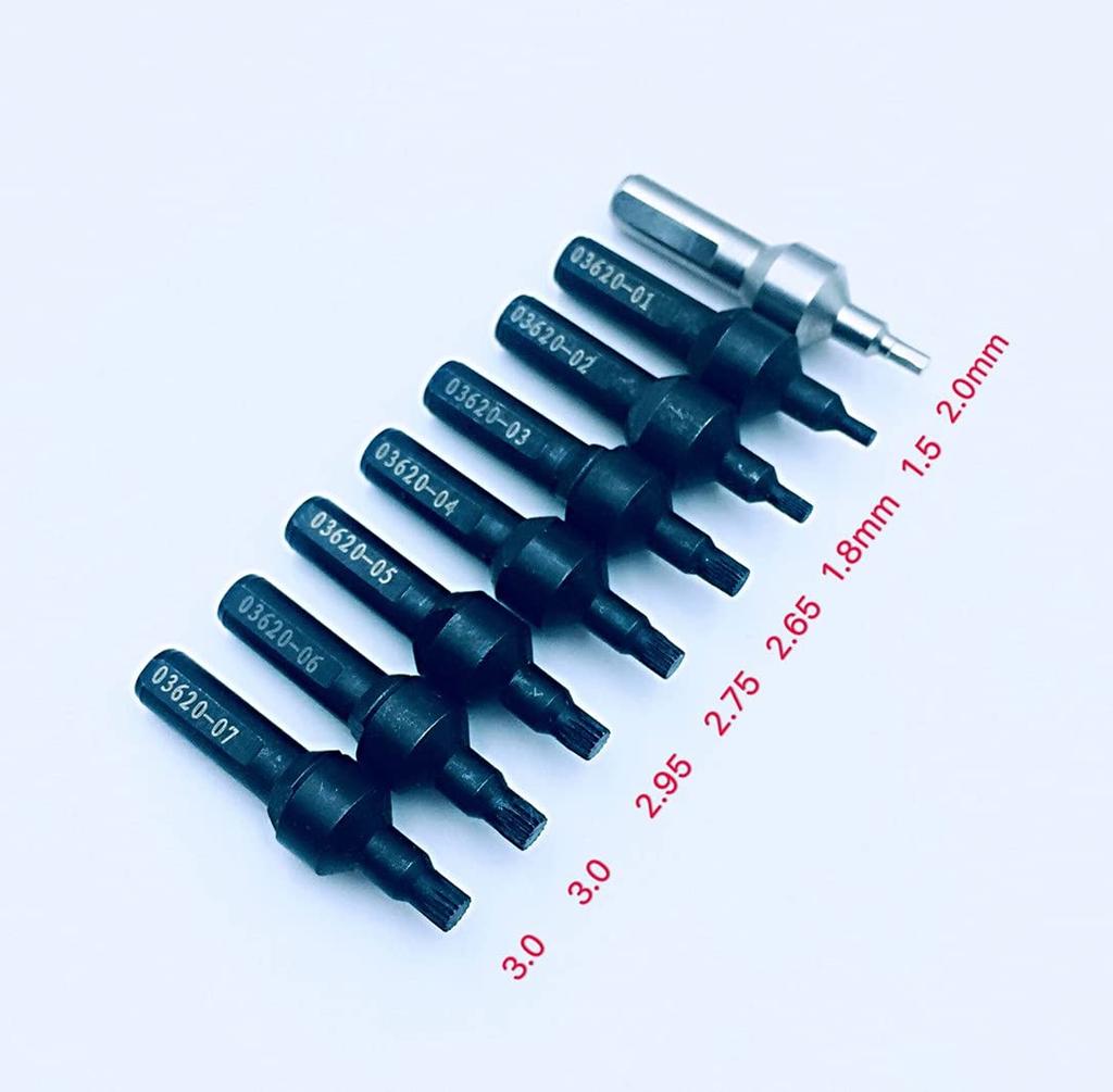 Металлический инструмент для снятия и установки заводной головки часов, насадка для снятия толкателя хронографа, набор инструментов для ремонта корпуса батареи для Rolex +