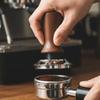 Самоотскакивающий Темпер для Кофе Плоское/резьбовое Дно Пресс для Кофе Порошка Выравниватель Кофе Бариста