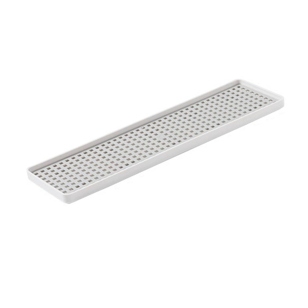 Double Tier Draining Tray Hollow Draining Tableware Tray Drain Holder Tableware Drying