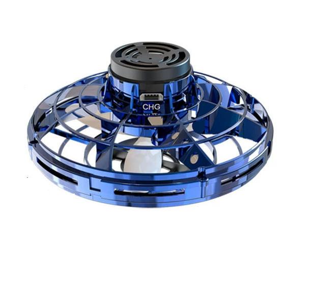Дрон Flynova Fly Spinner для детей и взрослых, игрушка-антистресс, мини-НЛО Flyorb, летающий спиннер, гироскоп на палец