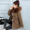 Women's Medium-length Winter New Fashion Thickened Warm Cotton Coat Casual Down Cotton-padded Jacket Parkas