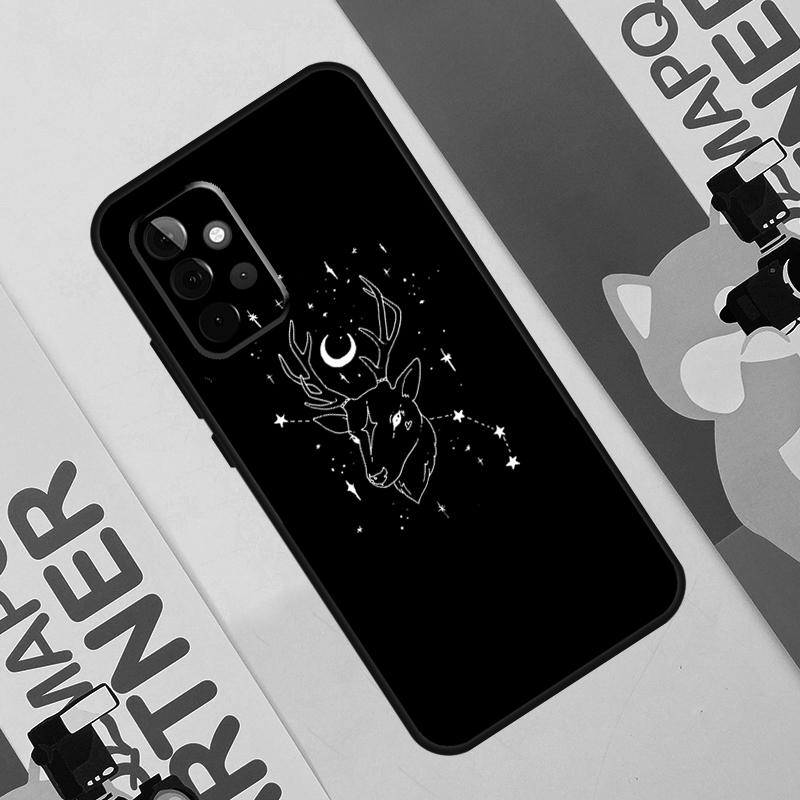 Чехол с пентаграммой для колдовства и оккультизма для Samsung Galaxy A06 A16 A36 A56 A55 A35 A33 A53 A13 A23 A17 A54 A34 A14 A52 A32 A15