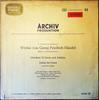 Виниловая пластинка ГЕОРГ ФРИДРИХ ГЕНДЕЛЬ Утрехтский Te Deum и Jubilate Za SAPM198008 Archiv Produkti Германия Классическая Б/у