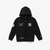 Толстовка с молнией New Era New York Yankees Черная 14443530