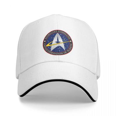 Летние бейсболки Starfleet Star Treks, унисекс, женские бейсболки Snapback, повседневные бейсболки с регулируемой посадкой для гольфа, кепка