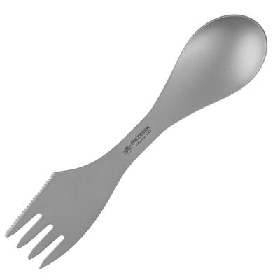 Комбинация ложки-вилки-ножа 3-в-1 Ti Spork для кемпинга, пеших походов, пикников на открытом воздухе