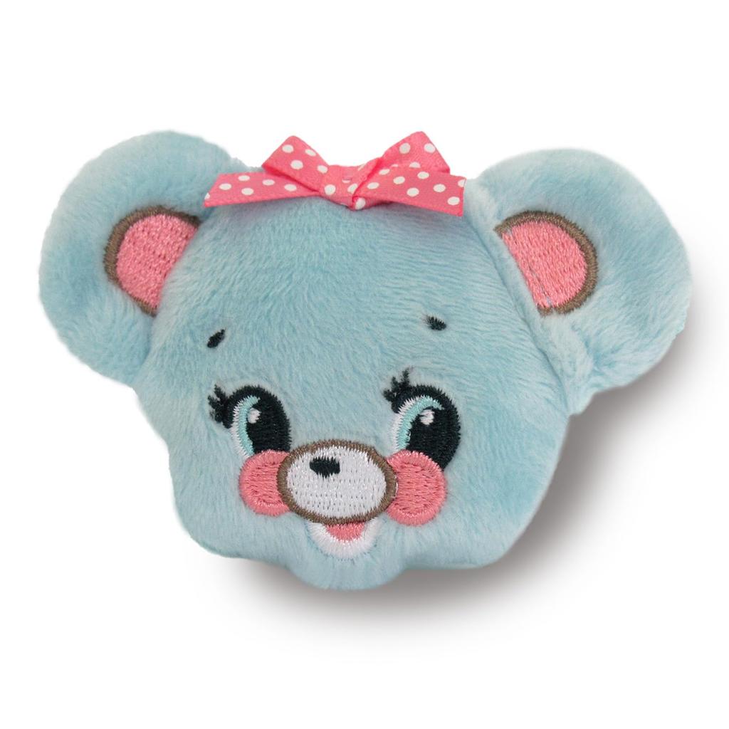 Shinada Global SWIMMER Face Plush Badge, Hugly, 5x2x5cm, Plush Badge, Animal, Dreamy, SWBA-0100HU