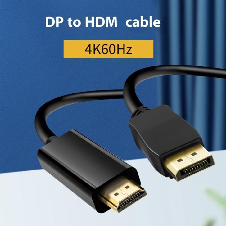 Кабель-конвертер, совместимый с HDTV, 4K60 Гц, с позолоченными разъемами, прочный, штекеры, для подключения ПК, ноутбука к HDTV