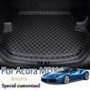 Car Trunk Mat for Acura MDX Seven Seat 2010 2011 2012 2013 Cargo Liner Carpet Interior Accessories Cover