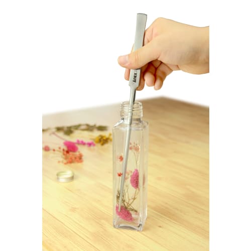 ANEX Tweezers, SUS304 Stainless Steel, Long Nose, 250mm, No. 153 [For precision work such as cooking, crafts, and needlework], Cooking Utensils, Plati