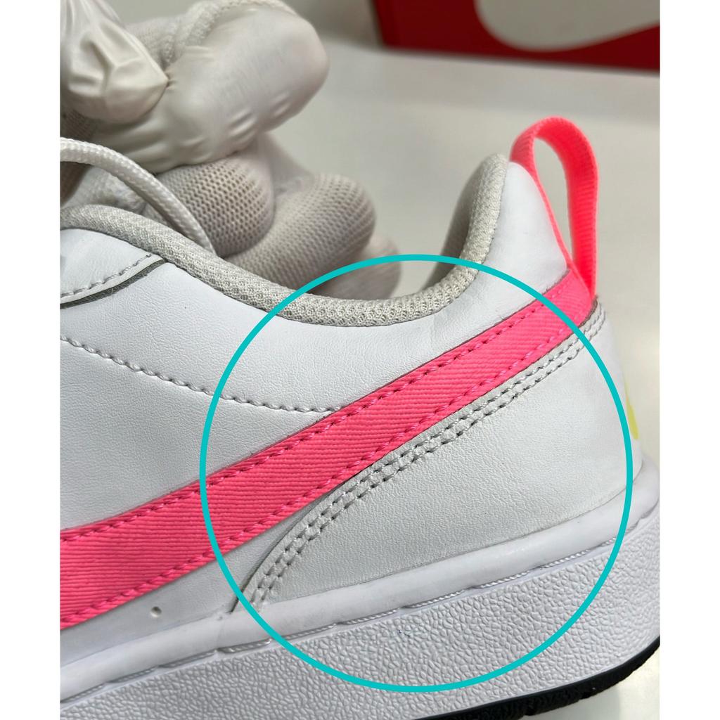 Pre-owned NikeCourt Borough Low 2 GS BQ5448-108-P26093862996425