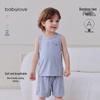 Набор из бамбуковой вискозы Babylove: жилет и шорты