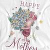 Winnie the Pooh Unisex Adult Happy Mothers Day Piglet T-Shirt