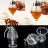 Honey Dispenser Syrup Dispenser Beautiful Honeycomb Jar Juice Dispenser for Cafe Restaurant Odor-Free Easy To Use Prevent Dripping Kitchen Tools