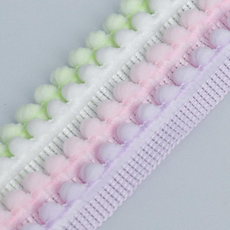 Красочные неэластичные шерстяные шарики, кружевные шарики для ванны, сделанные своими руками, аксессуары для волос, одежда, домашний текстиль, декоративные аксессуары, украшение дома