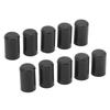 10PCS 12mm Auto Intake Vacuum Hose Cover Silicone Hose Blanking Caps Tubing End Insert Stoppers Black