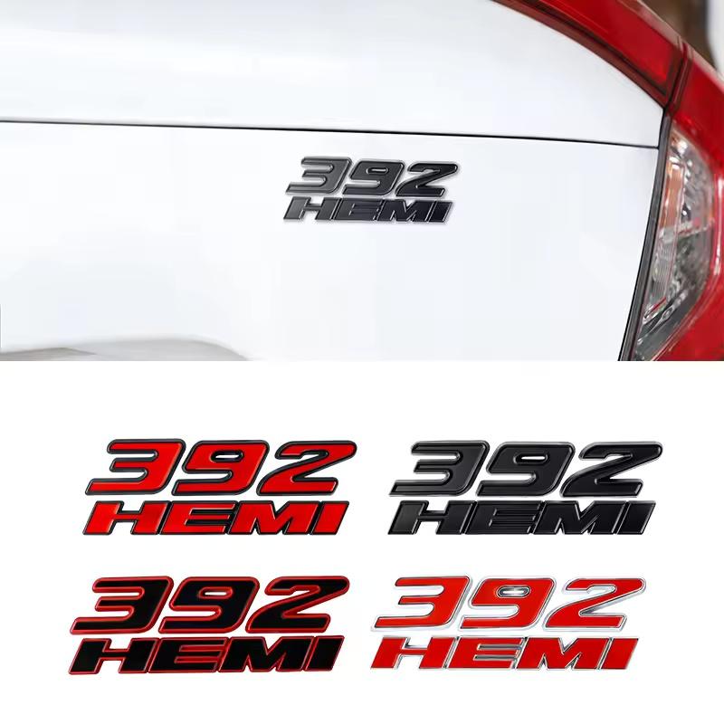 3D Металл 345 392 HEMI Эмблема Декор Наклейки Для D-odg-e Ram 1500 C-aliber Nitro C-aravan A-venger Dart C-hallenger Аксессуары