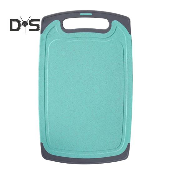 Двусторонняя разделочная доска для овощей и мяса с канавками Удобная ручка с нескользящим покрытием Необходимая кухонная вещь для гурманов и шеф-поваров