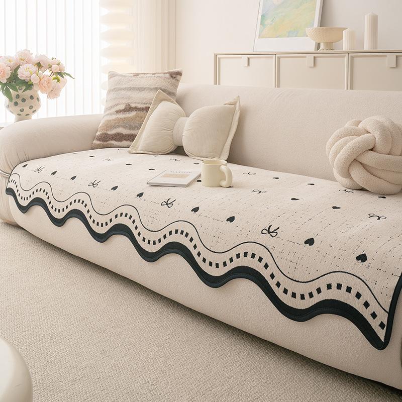 Special-Shaped Sofa Cushion Combination Universal Sofa Cushion New Irregular Sofa Cover Fixed Sofa Seat Cushion