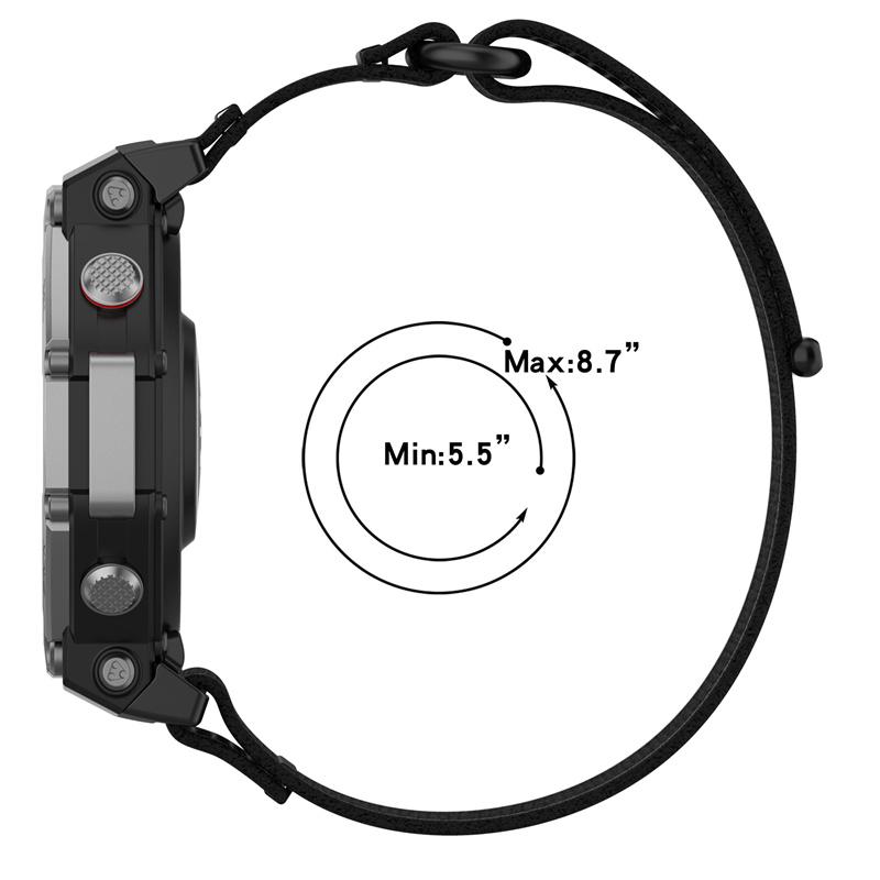 Нейлоновый ремешок-петля для спортивного браслета Huami Amazfit T-REX 3, сменный браслет для часов Huami Amazfit T-REX 3