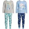 Bluey Childrens/Kids Characters Long Pajamas Set