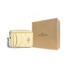 New COACH Coated Canvas Card Holder Women's Yellow CW883-SVMN0