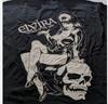 666 Эльвира Хозяйка Тьмы Комикс Череп Унисекс Репринт Футболка хлопок Унисекс Футболка
